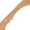 Ekena Millwork 5 1/2"W x 38"D x 38"H Balboa Smooth Knee Brace, Western Red Cedar BRC06X38X38BOA00SWR - alternate 3